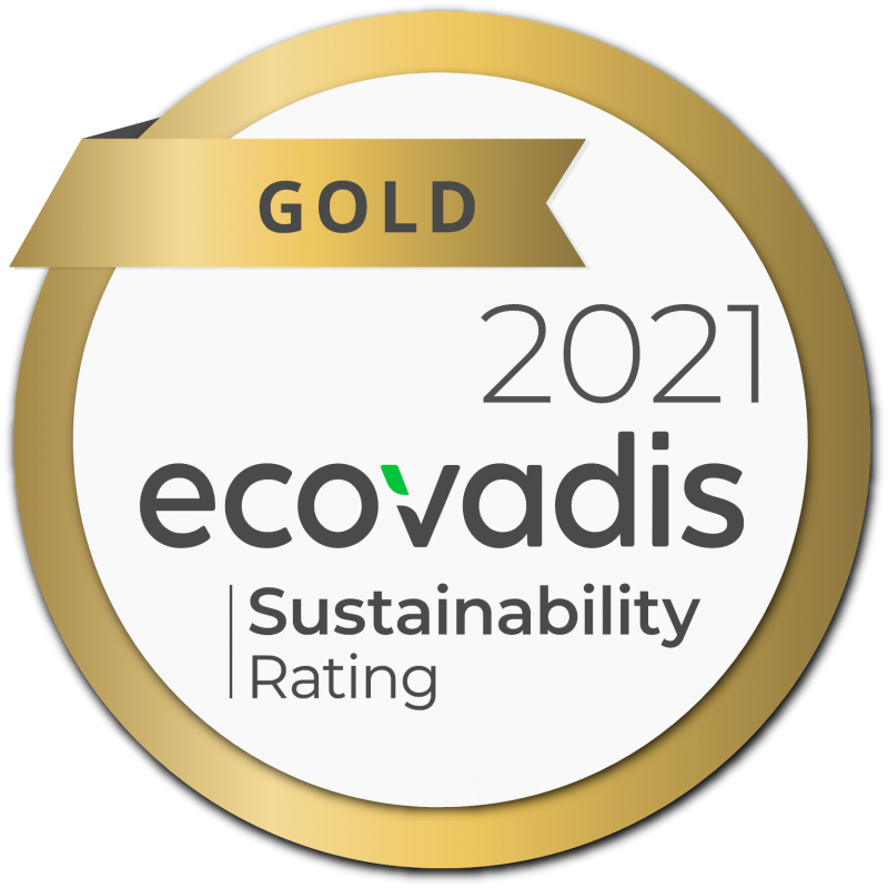 Winnaar CSR Goldbadge EcoVadis